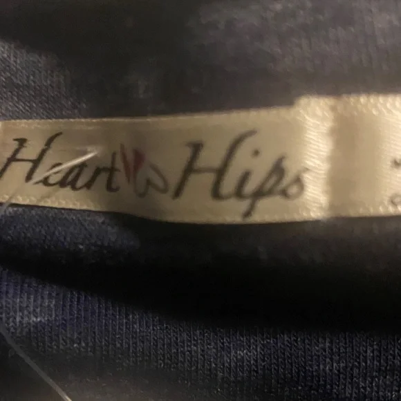 Heart Hips Navy Jumpsuit nwt - Picture 2 of 11